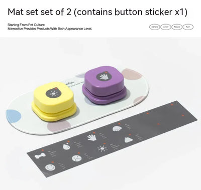 4 Colors Pet Communication Button One-click Talking Button Toy Cat Toy Pet Products