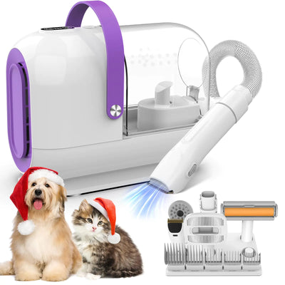 homeika pro Dog Grooming Kit&Vacuum 3L Pet Grooming Vacuum 99% Pet Hair Suction