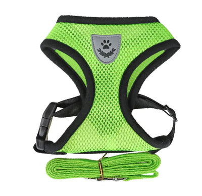 Pets Dog Vest Chest Strap Harness Air Conditioner Cooling And Breathable
