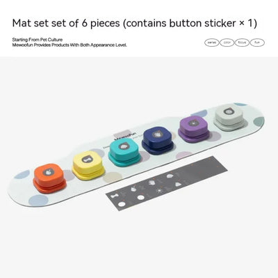 4 Colors Pet Communication Button One-click Talking Button Toy Cat Toy Pet Products