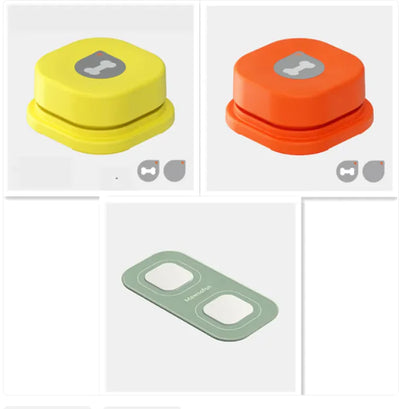 4 Colors Pet Communication Button One-click Talking Button Toy Cat Toy Pet Products